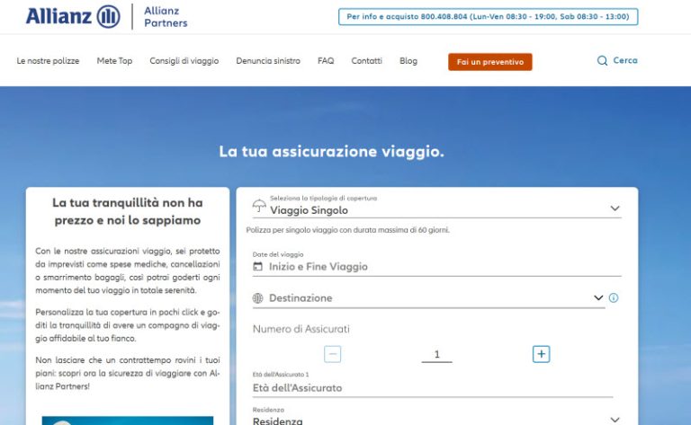 assicurazioni viaggi Emirati Arabi Uniti