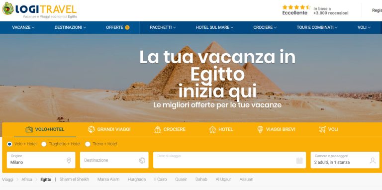 offerti di viaggi Egitto Aprile
