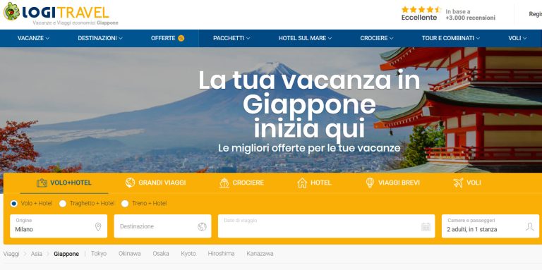 offerti di viaggi Giappone Aprile