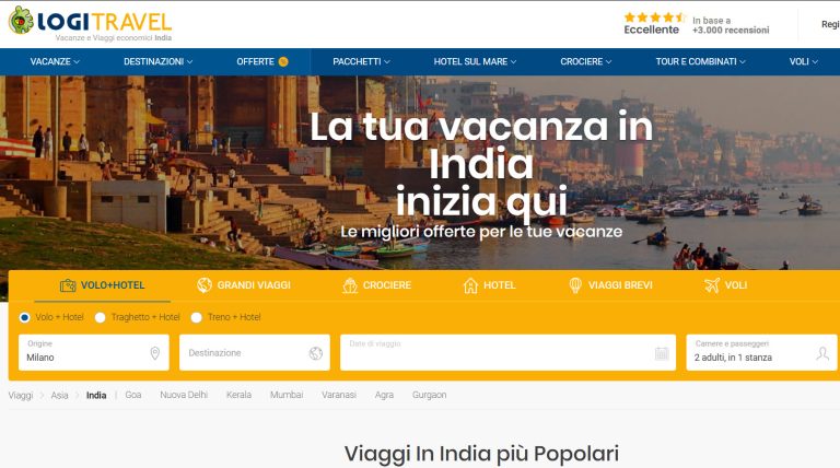 offerti di viaggi India Settembre