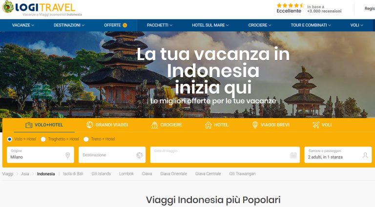 offerti di viaggi Indonesia Febbraio