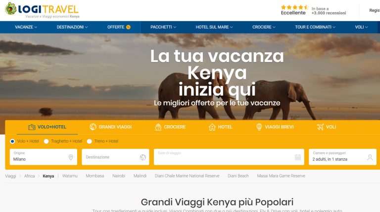 offerti di viaggi Kenya Dicembre