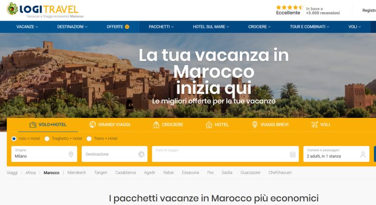 offerti di viaggi Marocco Gennaio