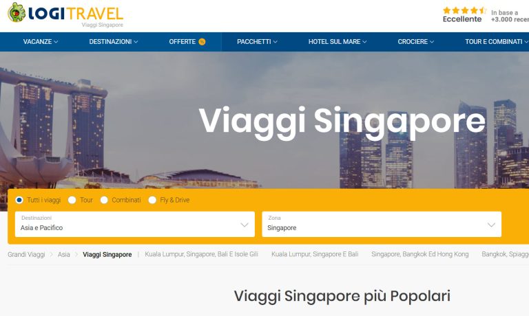 offerti di viaggi Singapore Ottobre