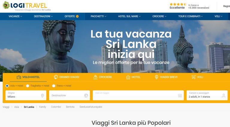 offerti di viaggi Sri Lanka Agosto
