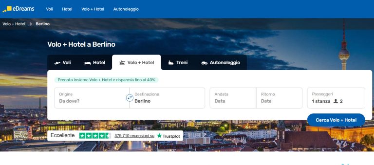 Volo Hotel a Berlino