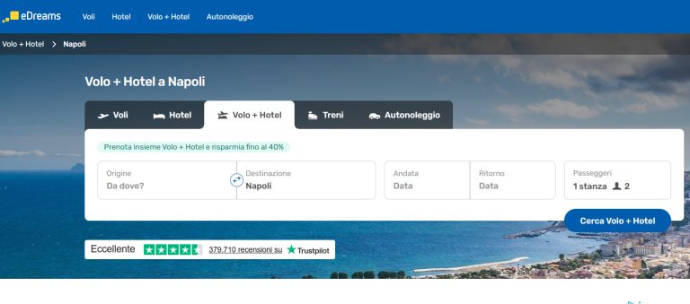 Volo Hotel a Napoli