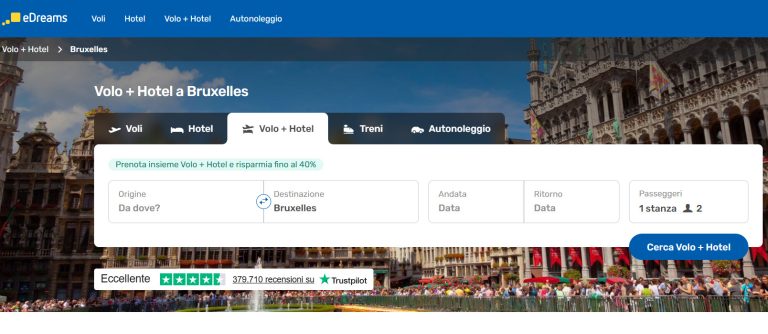 Volo Hotel Natale Bruxelles