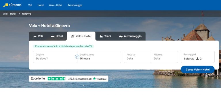 Volo Hotel Natale Ginevra