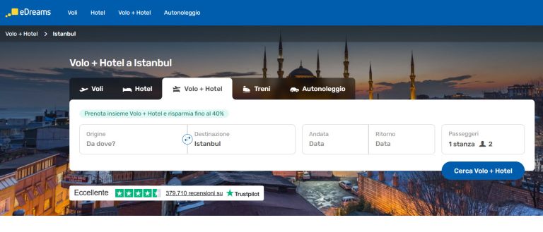 Volo Hotel Natale Istanbul