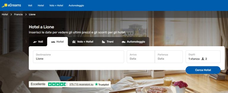 Volo Hotel Natale Lione