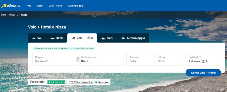 Volo Hotel Natale Nizza