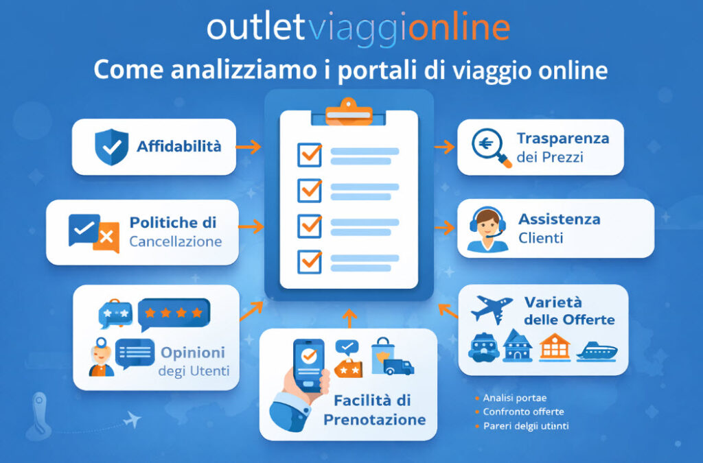 Come analizziamo i portali di viaggi